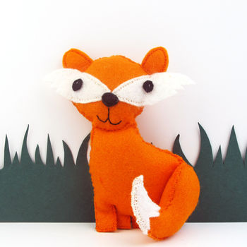 Make Your Own Felt Fox Sewing Kit, 5 of 5
