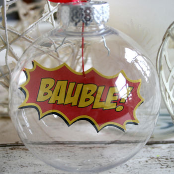Comic Book Bauble, Bauble Boomble, 2 of 7