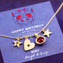 Design Your Own Birthstone Heart Necklace, thumbnail 1 of 6