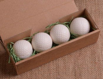 Gift Set Of Four Golf Ball Soaps, 3 of 5