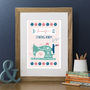 Personalised 'Sew Happy' Print, thumbnail 3 of 3