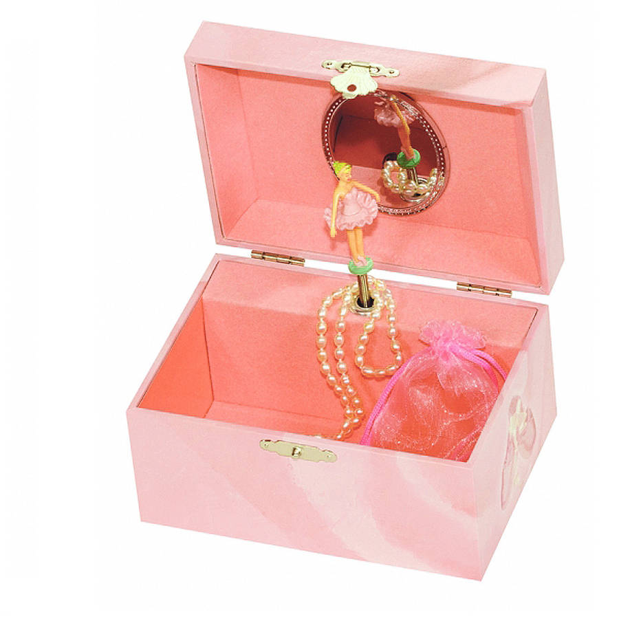 Ballerina Musical Jewelry Box For Little Girls By Jodie Byrne   Original Ballerina Musical Jewelry Box For Little Girls 