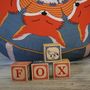 Set Of Three Pouffes Fox Badger And Owl, thumbnail 4 of 7