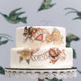 Vintage Tattoo Wedding Cake, thumbnail 1 of 4