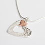 Personalised Rose Gold Heart Pendant, thumbnail 6 of 12