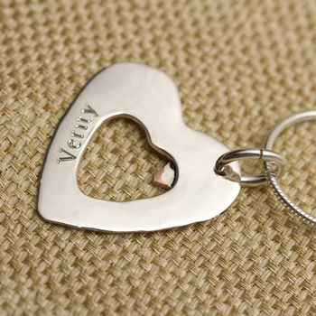 Personalised Rose Gold Heart Pendant, 7 of 12
