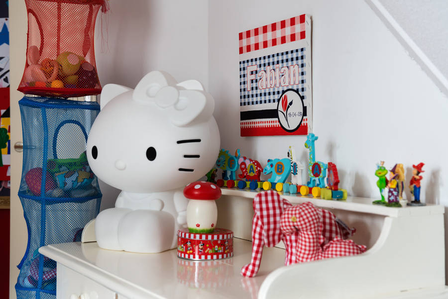 Large Hello  Kitty  Lamp By Nubie Modern  Kids Boutique 