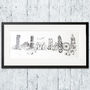 Personalised Your Skyline Illustration Print, thumbnail 4 of 8