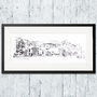 Personalised Your Skyline Illustration Print, thumbnail 6 of 8