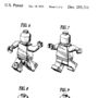 Framed Lego Man Sheet Two Patent Art Print, thumbnail 5 of 6