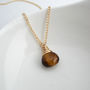 Tigers Eye Necklace, thumbnail 1 of 4