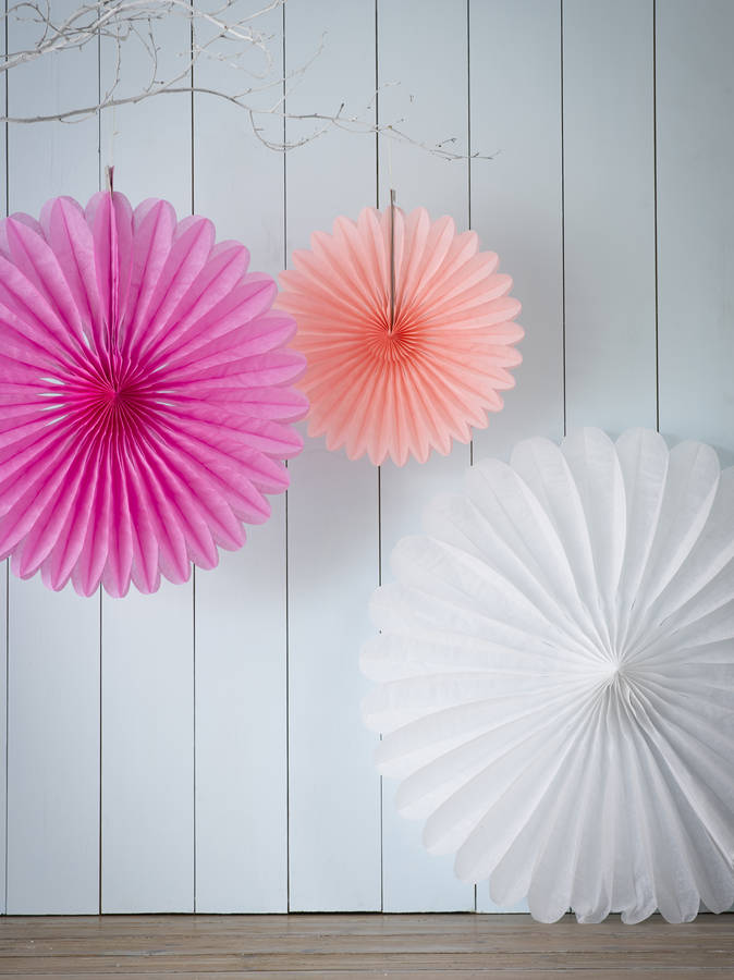 Paper Fans By Rastall and Daughters | notonthehighstreet.com
