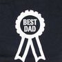 Best Dad Rosette Print T Shirt, thumbnail 4 of 6