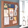 Personalised Cork Or Chalk Notice Board, thumbnail 1 of 10