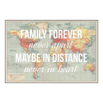 Personalised Family Map Print, 3 of 6
