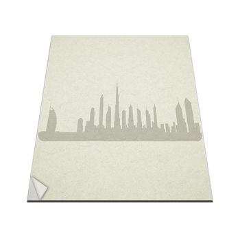 Dubai City Skyline Vinyl Decal, 2 of 5