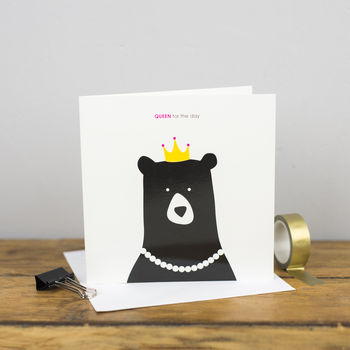 Queen For The Day Birthday Card, 2 of 4
