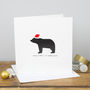Merry Christmas Mummy Bear Card, thumbnail 1 of 3