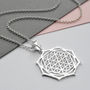 Sterling Silver Moroccan Flower Jewellery Set, thumbnail 3 of 5