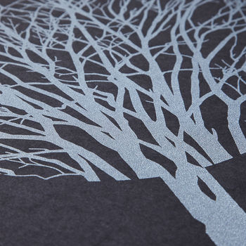 Urban Forest A2 Black Screen Prints, 4 of 7