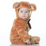 Baby Teddy Bear Dress Up Costume, thumbnail 2 of 5
