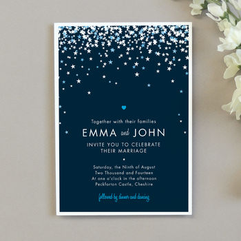 bella wedding invitation by project pretty | notonthehighstreet.com
