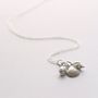 Handmade Solid Silver Shell Necklace, thumbnail 1 of 2