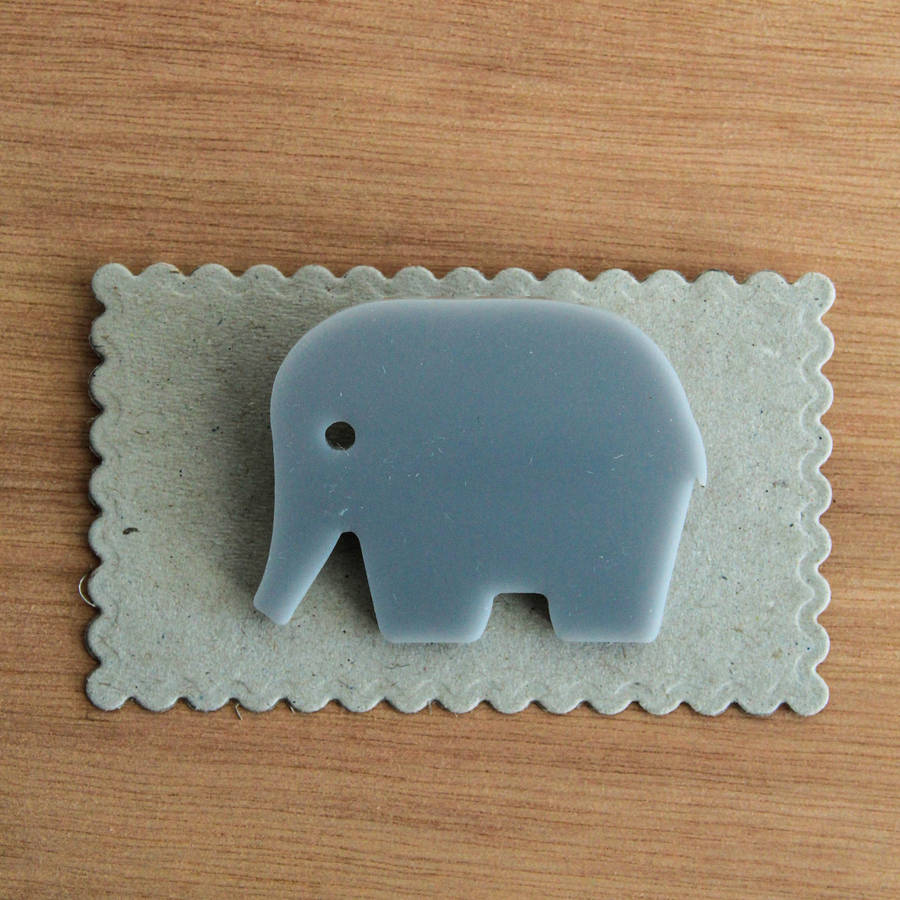 laser cut perspex pin by berylune
