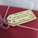 Personalised Wooden Christmas Tag By Auntie Mims | notonthehighstreet.com