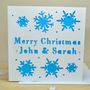 Pack Of Four Laser Cut Christmas Cards, thumbnail 4 of 5