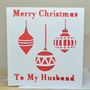 Pack Of Four Laser Cut Christmas Cards, thumbnail 3 of 5