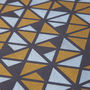 Triangular Gold/Silver A2 Screen Print, thumbnail 2 of 3