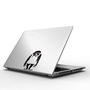 Banksy Monkey Decal For Macbook, thumbnail 4 of 4