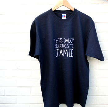 Men's Personalised Daddy T Shirt, 3 of 10