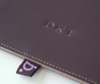 Leather Sleeve For iPad Mini, 6 of 8