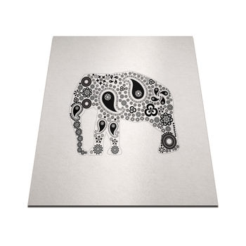 Paisley Elephant Vinyl Sticker, 2 of 4