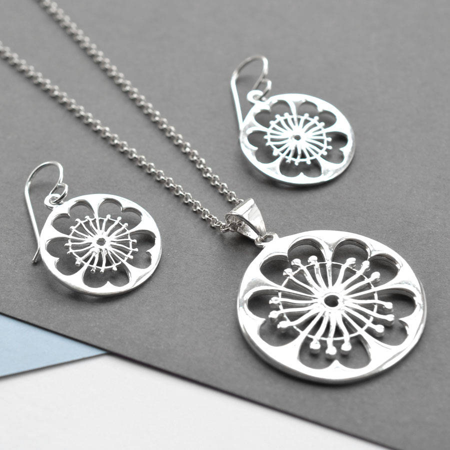 Download Silver Primrose Jewellery Set By Martha Jackson Sterling ...