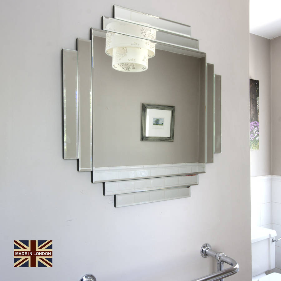 Art Deco Bathroom Mirrors Uk 25 Best Collection of Art Deco Style