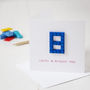 Personalised Building Block Age Birthday Card, thumbnail 4 of 9