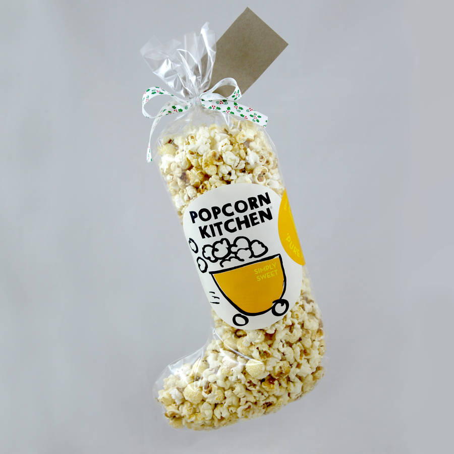 Gourmet Popcorn Christmas Stocking By Popcorn Kitchen