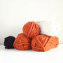 Giant Fox Head Knitting Kit, thumbnail 2 of 4