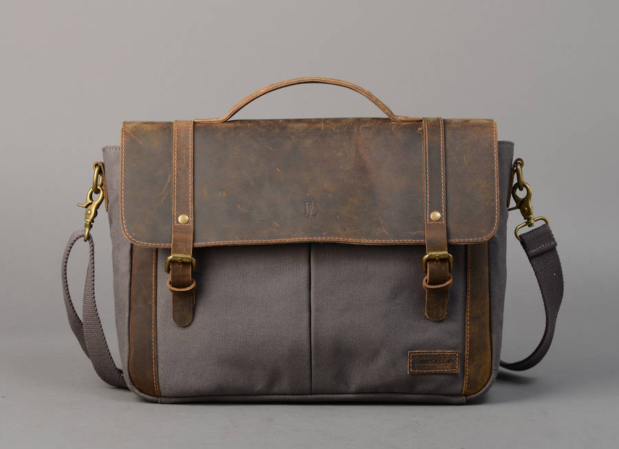 Leather Messenger Satchel By Forbes & Lewis | notonthehighstreet.com