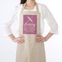 Personalised 'Baking Queen' Apron, thumbnail 2 of 2