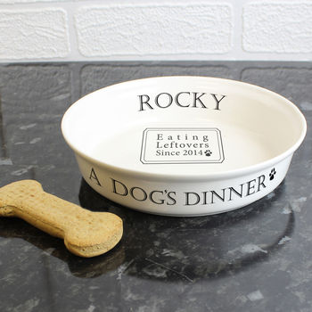 Personalised Dogs Food Bowl, 3 of 4