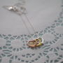 Trio Of Hearts Sterling Silver Necklace, thumbnail 2 of 7