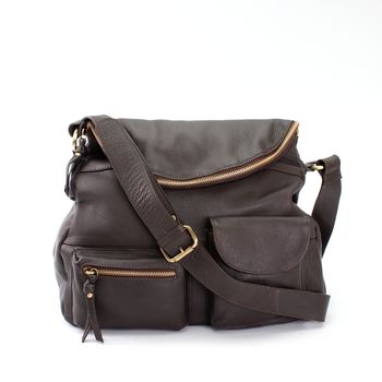 Slouchy Cross Body Messenger Bag By The Leather Store ...