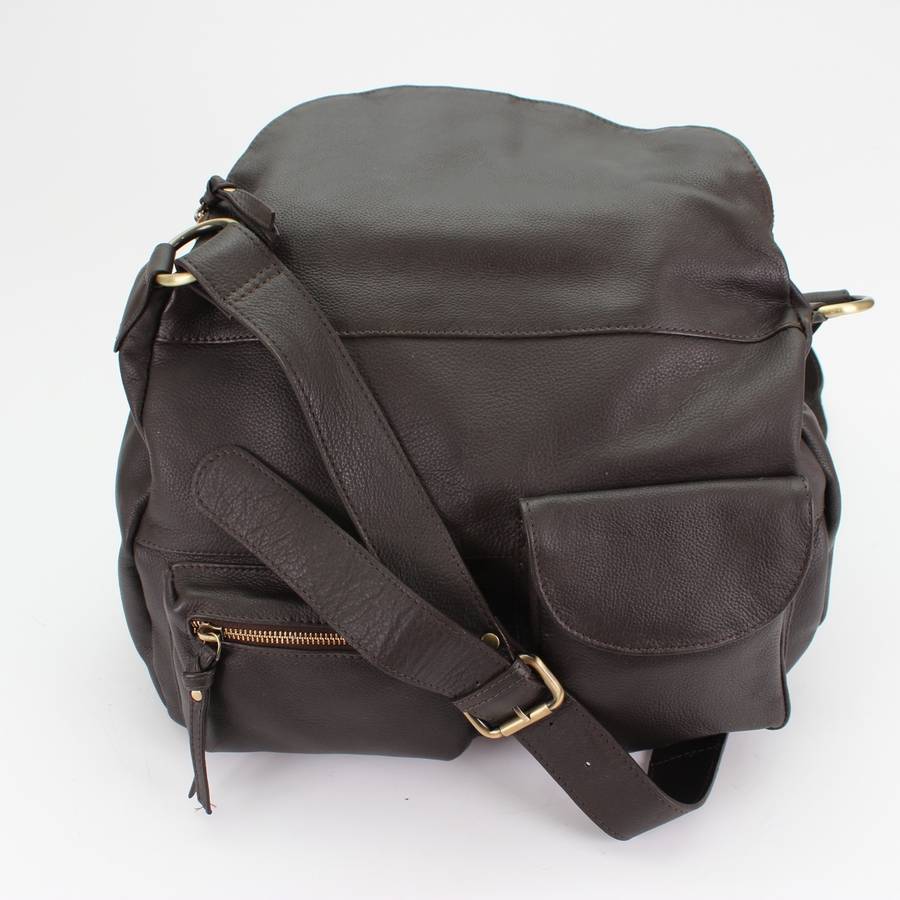 Slouchy Cross Body Messenger Bag By The Leather Store ...