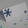 Frozen Or Copper Snowflake Christmas Table Confetti, thumbnail 7 of 7