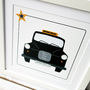 Personalised Black Cab 'Taxi' Print, thumbnail 3 of 7