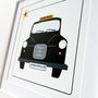 Personalised Black Cab 'Taxi' Print, thumbnail 2 of 7